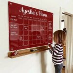 Personalized Acrylic Family Planner Wall Calendar
